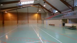 Grande salle du Complexe polyvalent Marcel Lechanoine