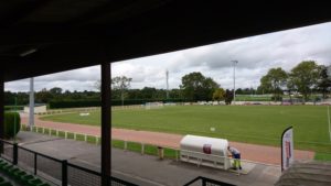 Stade George Pillet vu des tribunes