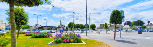 Place du Château - Fleurissement